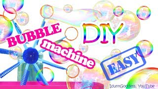 How To Make a Bubble Machine – DIY Bubble Machine Out Of Plastic Cups, Bottles and Drinking Straws