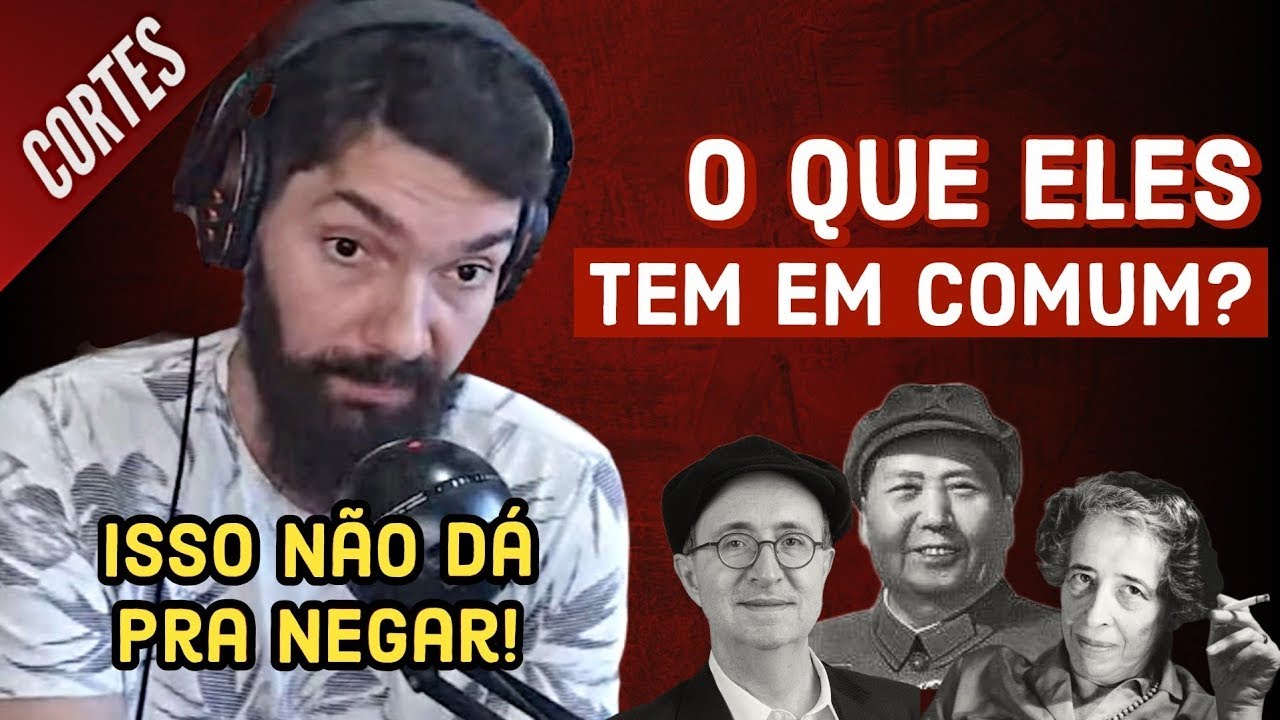 Nosso PROBLEMA com HANNAH ARENDT e Reinaldo Azevedo! | Cortes do João Carvalho