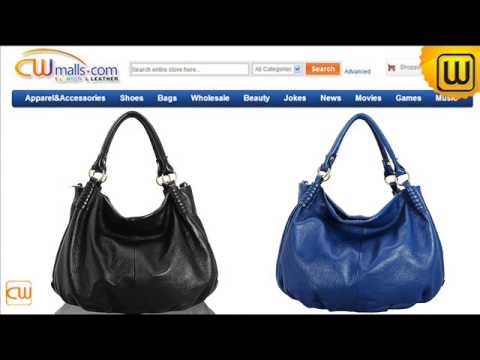 Women's Leather Hobo BagsCW231363 bags.cwmalls.com