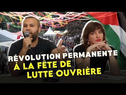 Procès du 18 JUIN, répression du soutien à la Palestine: Anasse Kazib et Elsa Marcel à la Fête de LO