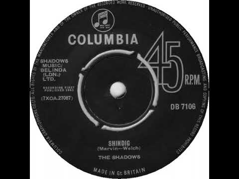 UK New Entry 1963 (199) The Shadows - Shindig