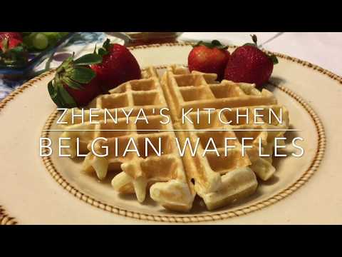 The Best Belgian Waffles