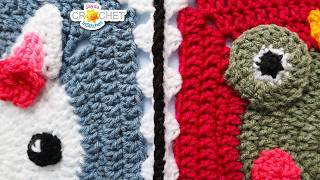 Joining "Once Up a Time" Pieces - Easy Single Crochet Method - March 30, 2026
