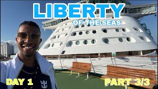 Liberty of the Seas Cruise Vlogs (DAY 1) Embarkation Day PART 3/3