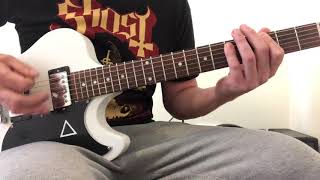 Ghost: Guitar Lesson - It’s a Sin (W/Tab)