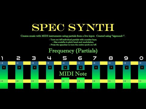 Spec Synth Demo (Max MSP)