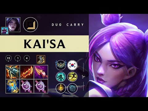 Kai'Sa ADC vs Ziggs - KR Challenger Patch 26.01