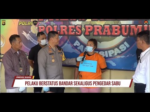 SAR NARKOBA POLRES PRABUMULIH UNGKAP KASUS 60 PAKET SABU SIAP EDAR