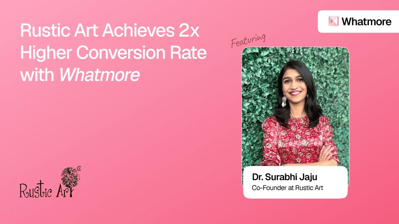 Whatmore x Rustic Art