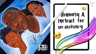 My drawing process in Procreate | Drawing in Procreate