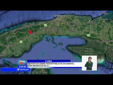 Cuba: Reportan daños en San Cristóbal, Artemisa tras sismo de 5.1 grados