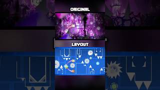 [TOP 1] Amethyst: Original vs Layout | Geometry Dash 2.2 #shorts