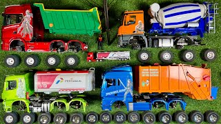 Mencari Pasangan Warna Yang Sama | Merakit Mainan Truk Remot