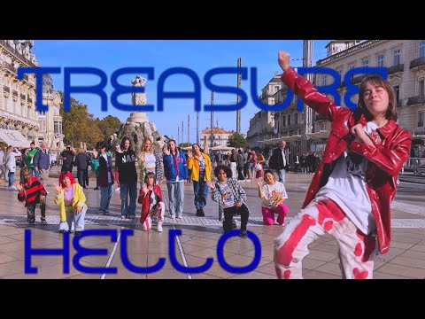[KPOP IN PUBLIC | ONE TAKE] TREASURE (트레저) - 'HELLO' Dance Cover by HDK from France