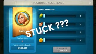 How to Send Resources from Farm Account to Main | STUCK BAR ? Can