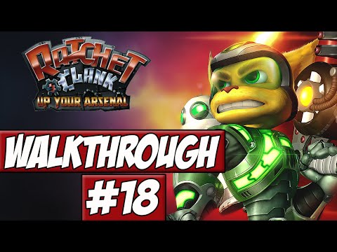 Ratchet And Clank: Up Your Arsenal Walkthrough Ep.18 w/Angel - Push The Line!