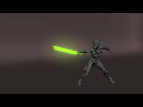 3D animation Combat Scene