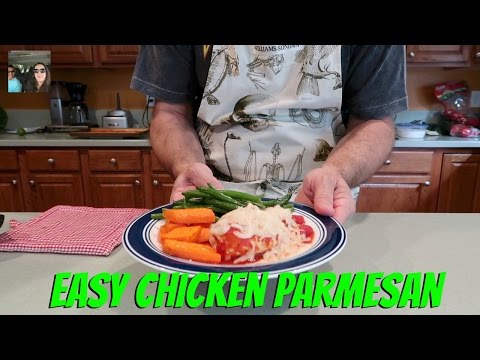 Easy Chicken Parmesan Dinner Recipe Cooking In The Kitchen With Paul | PaulAndShannonsLife