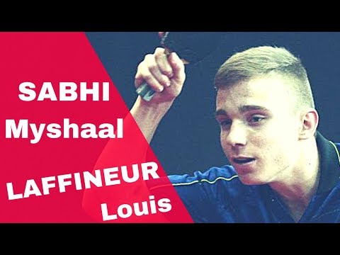LAFFINEUR Louis - SABHI Myshaal FRANCE Junior OpenTABLE TENNIS