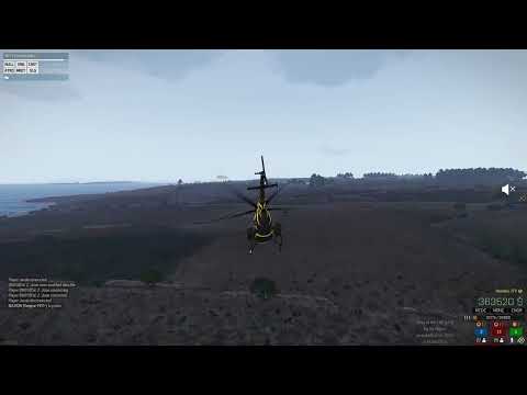 How to fly and land helicopters for new pilots Arma 3 King of the Hill (KOTH)