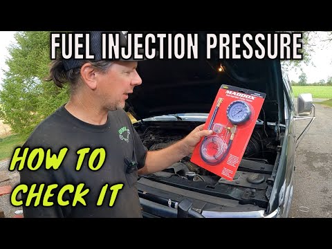Using the Maddox MD61 Fuel Pressure Gauge from Harbor Freight to trouble shoot an OBS Ford