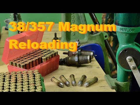 Reloading .357 Magnums / .38 Special