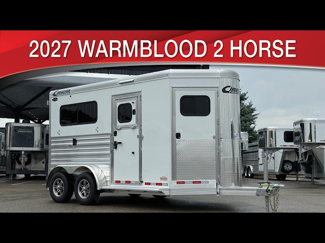 Preview image of 2027 Cimarron Warmblood 2 Horse Bumper Pull youtube video