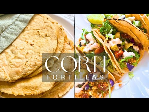 Easy Zesty Homemade Corn Tortillas!