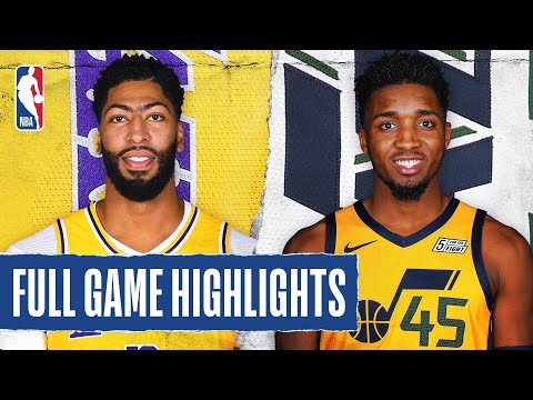 LAKERS at JAZZ | FULL GAME HIGHLIGHTS | August 3, 2020