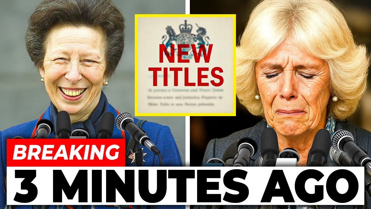 Princess Anne Just STRIPPED Royal Title From Camilla And Camilla's Reaction Says It All!
