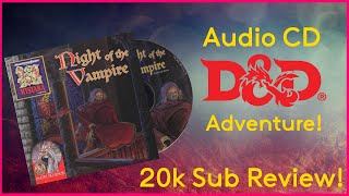 RPG Retro Review | Night of the Vampire | Audio CD | 20K Subs!