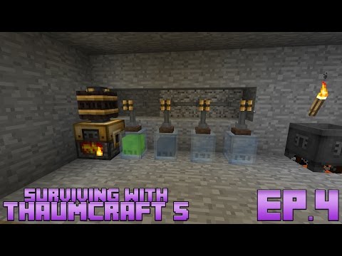 Surviving With Thaumcraft 5 :: Ep.4 - Basic Essentia Distillation