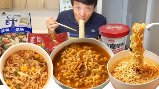 BEST & WORST INSTANT NOODLES! Trying EVERY Instant Noodle Quest (Part 1)