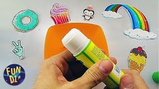 Как сделать лизуна только из клея карандаша 704 Как сделать лизуна только из клея карандаша 699