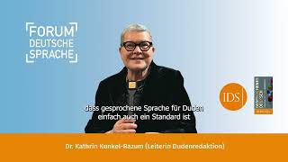 Gesprochenes Deutsch in den DUDEN-Werken