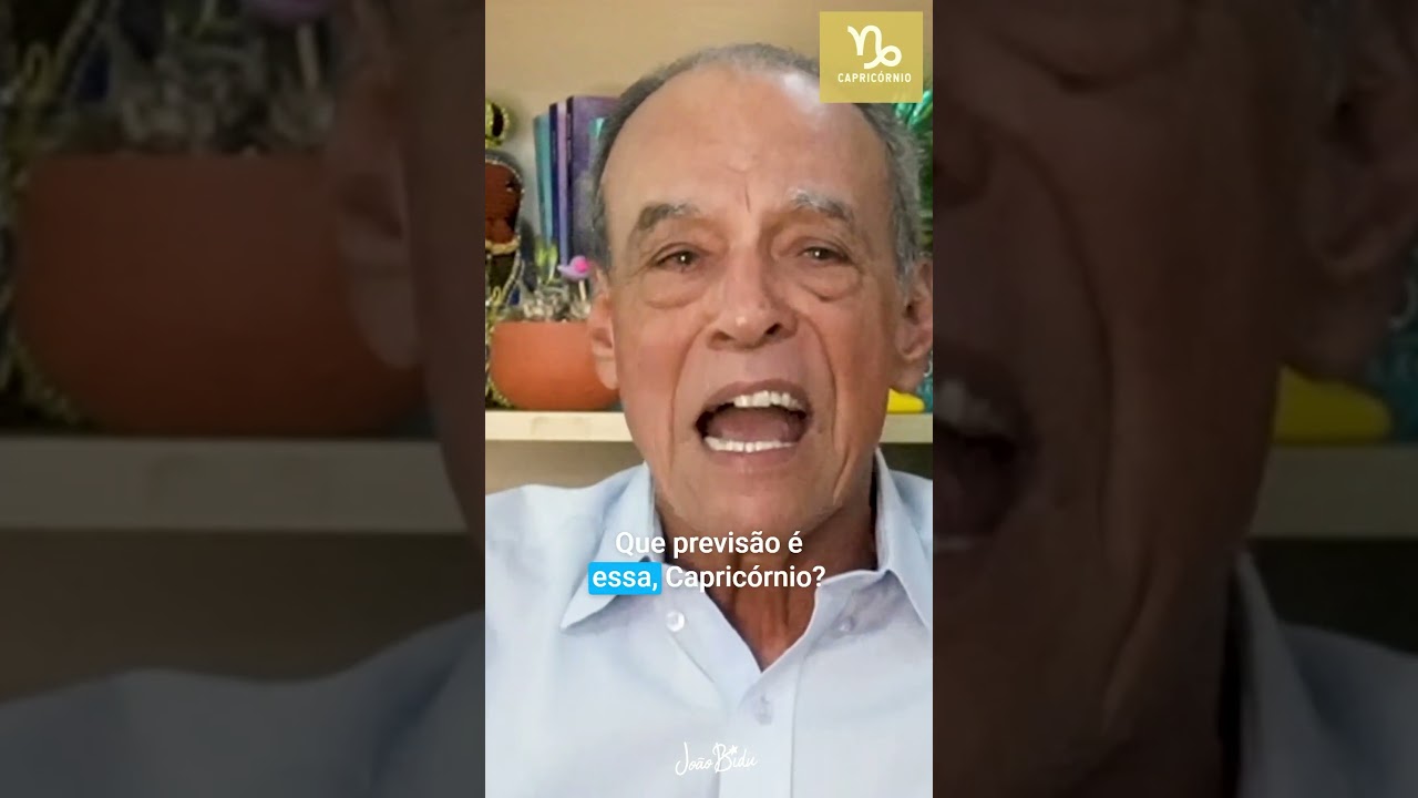 CAPRICÓRNIO - Horóscopo Semanal 11 a 17 de Novembro | POR JOÃO BIDU