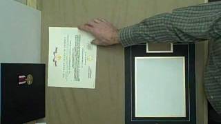 Medal Display Frame "how to"