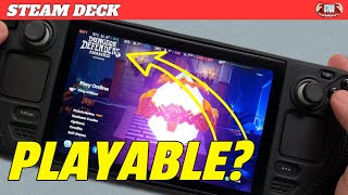 Dungeon Defenders Awakened on the Steam Deck  - Is it Playable?