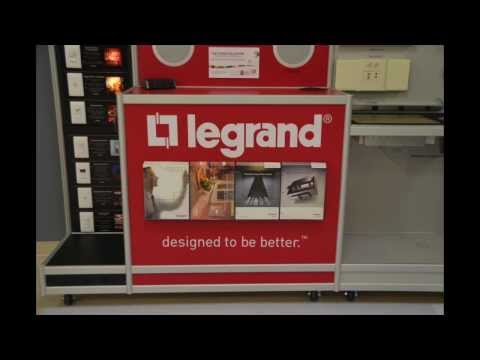 Legrand 076573 MOSAIC Lizdas vienvietis kompiuteris RJ45 kat.6a STP 1M balta 076573 video