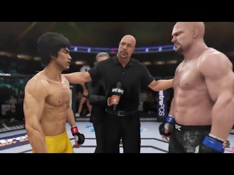 BRUCE LEE vs STONE COLD STEVE AUSTIN 2K19 | EA SPORT UFC 3