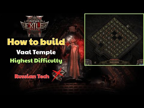 Path Of Exile 2 || How To Build Vaal Temple Easily Using Russian Tech
