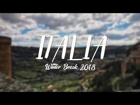 WINTER BREAK 2018: ITALY TRAVEL VIDEO *turn cc on*
