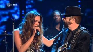 Joss Stone &amp; Dave Stewart (Wetten Dass) - Karma + Here Comes The Rain Again LIVE