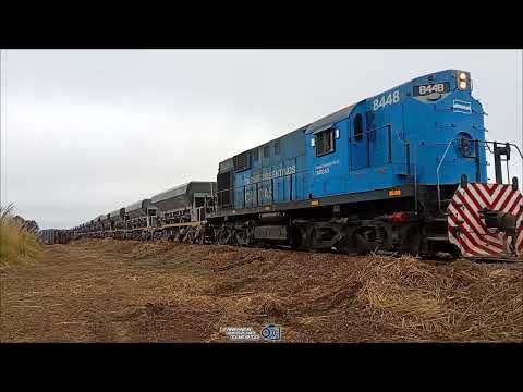 ALCO 8448 saliendo de Venado Tuerto rumbo Carmen #trenesargentinoscargas 