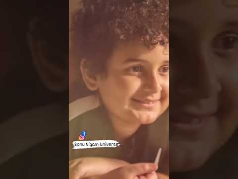 Chanda Ki Doli Mein | Sonu Nigam Sings For His Son | Nevaan Nigam | (1080P HD)