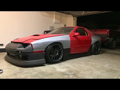 I GOT A WIDE BODY KIT FOR THE RX-7