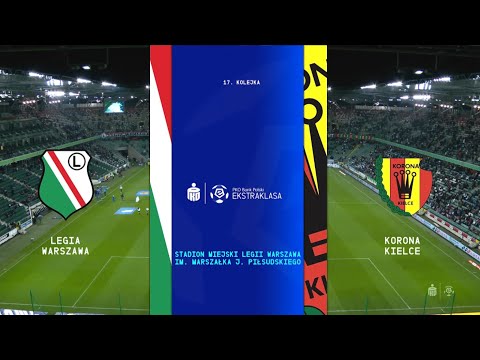 SKRÓT: Legia Warszawa - Korona Kielce | Ekstraklasa 17. Kolejka | 2019/20