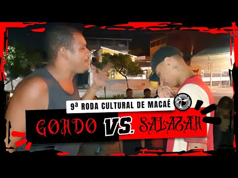 (3⁰ ROUND 🔥) GORDO X SALAZAR | 1ª FASE | 9ª RODA CULTURAL DE MACAÉ | BATALHA DE MC'S