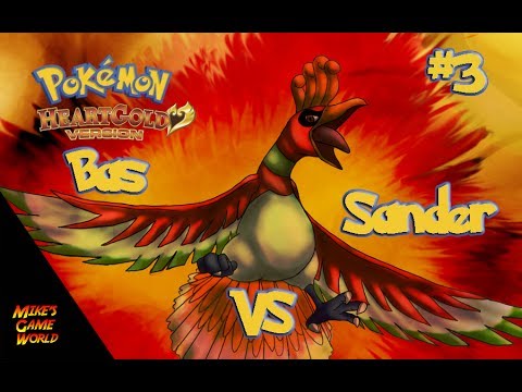 Pokemon Heart gold nuzlocke challenge  bas vs sander #3 @mikesgameworld