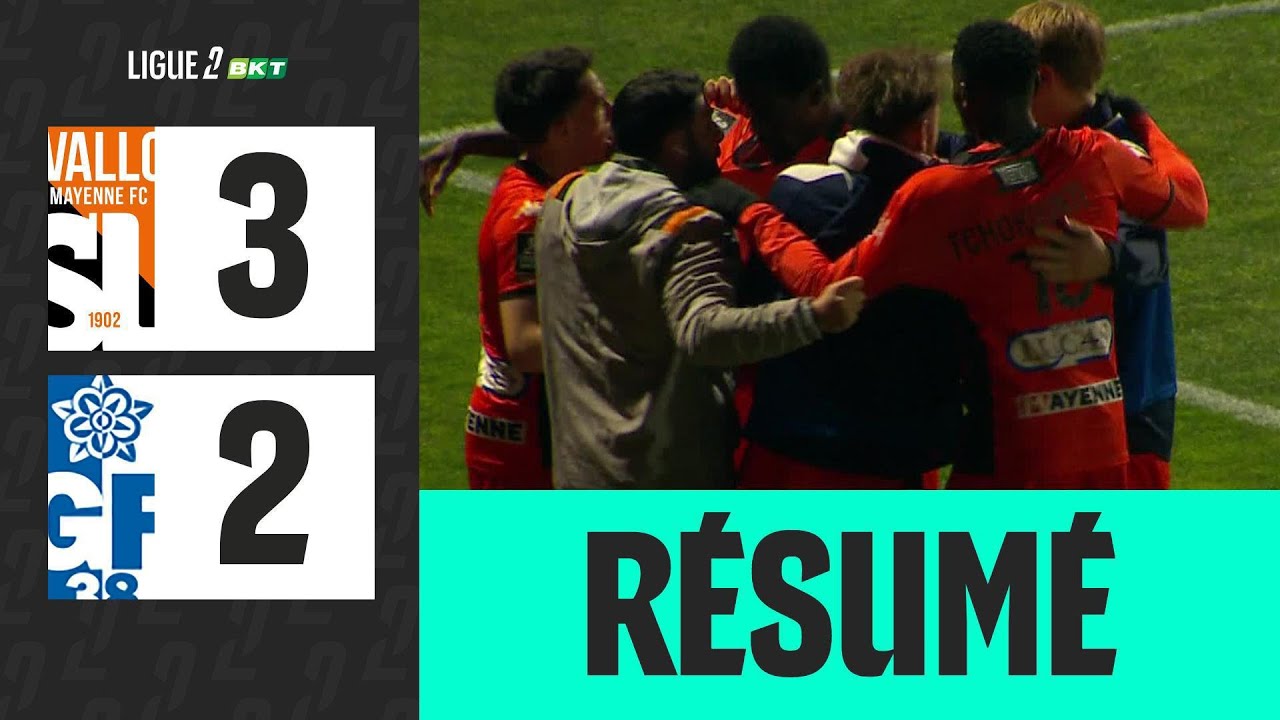 Stade Lavallois vs Grenoble Foot 38 Highlights